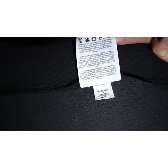 Nike 718910 010 Women's Sz S Black Therma-Sphere Max Full Zip Training Vest $155 - Picture 6 of 7